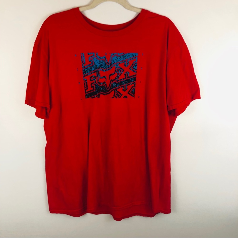 Fox Red Tee Size XL